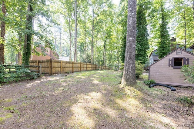 3211 Fox Chase Dr, Midlothian, VA 23112 - view of yard featuring a shed