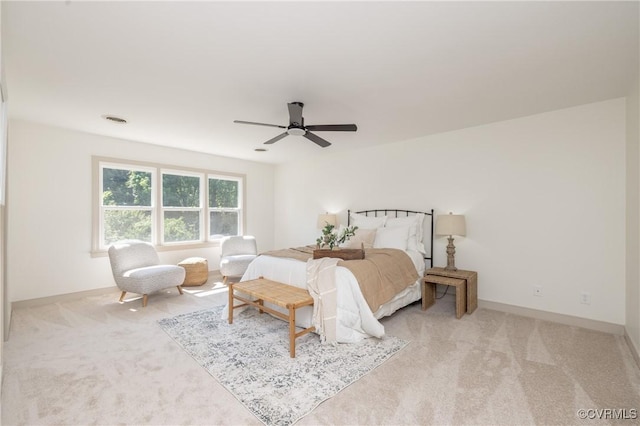 10703 Kriserin Cir, Chester, VA 23831 - bedroom featuring carpet flooring and a ceiling fan