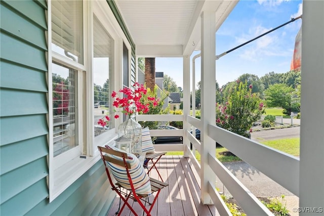 7085 Foxlair Dr, Mechanicsville, VA 23111 - view of covered porch