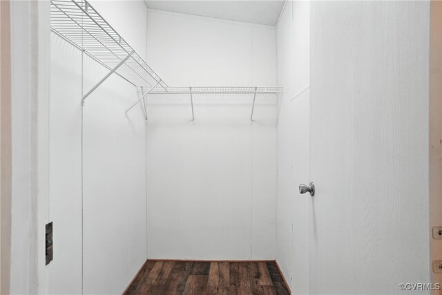 209 Oak Hill Rd, Prospect, VA 23960 - spacious closet with dark wood finished floors