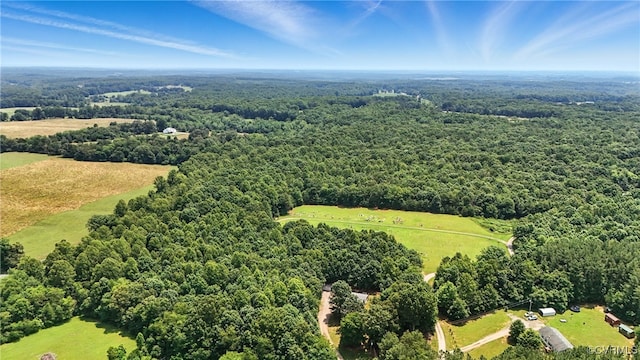209 Oak Hill Rd, Prospect, VA 23960 - aerial view of a forest
