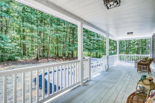 2629 Maidens Rd, Powhatan, VA 23139 - view of wooden porch