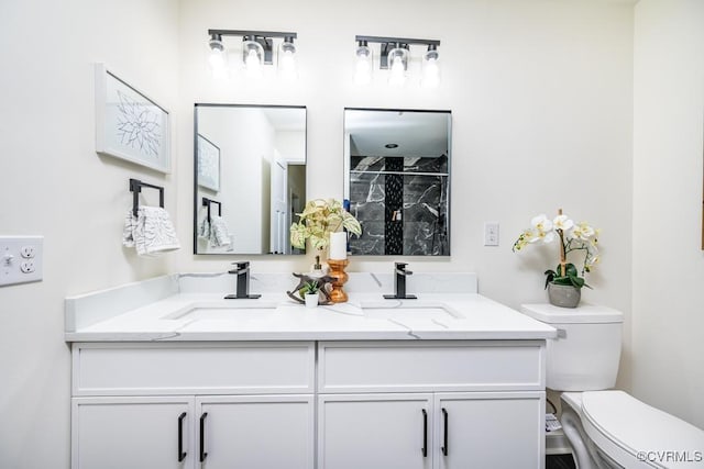2629 Maidens Rd, Powhatan, VA 23139 - bathroom with a stall shower and double vanity
