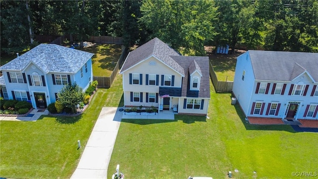 16731 Amherst Oak Ln, Chesterfield, VA 23834 - view from above of property