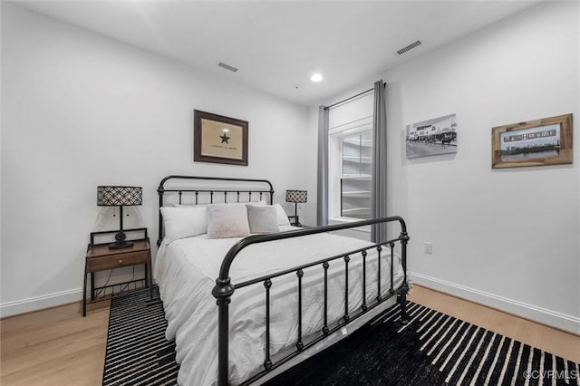 12340 Purbrook Walk, Henrico, VA 23233 - bedroom featuring light wood finished floors and recessed lighting