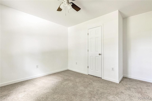 3721 Belle Meade Rd, Bumpass, VA 23024 - carpeted spare room with a ceiling fan and baseboards