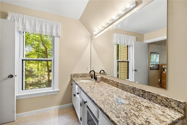 13030 River Hills Dr, Midlothian, VA 23113 - bathroom with vanity and tile patterned floors