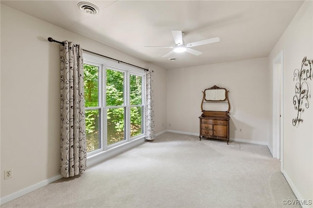 13030 River Hills Dr, Midlothian, VA 23113 - carpeted empty room featuring ceiling fan and baseboards