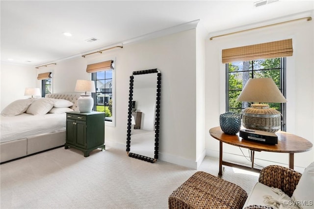 3719 Waverton Dr, Midlothian, VA 23112 - bedroom with light colored carpet and crown molding