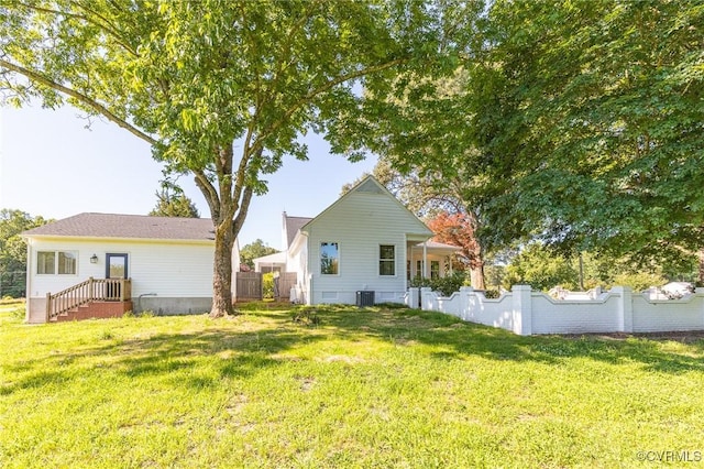 4700 New Kent, Quinton, VA 23141 - rear view of house