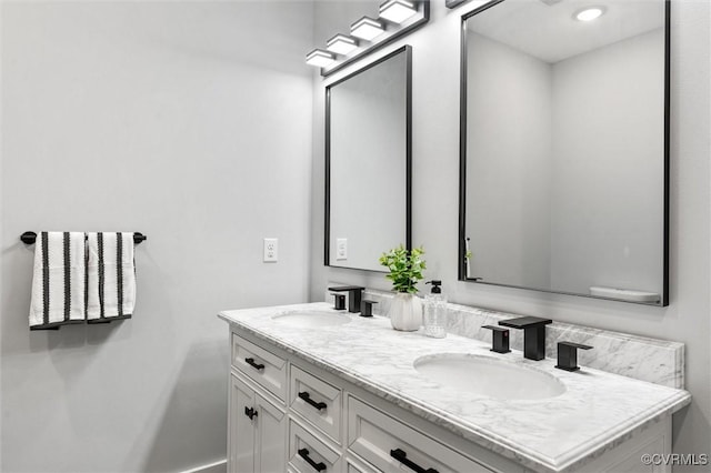 210 Minor St, Richmond, VA 23222 - bathroom featuring double vanity