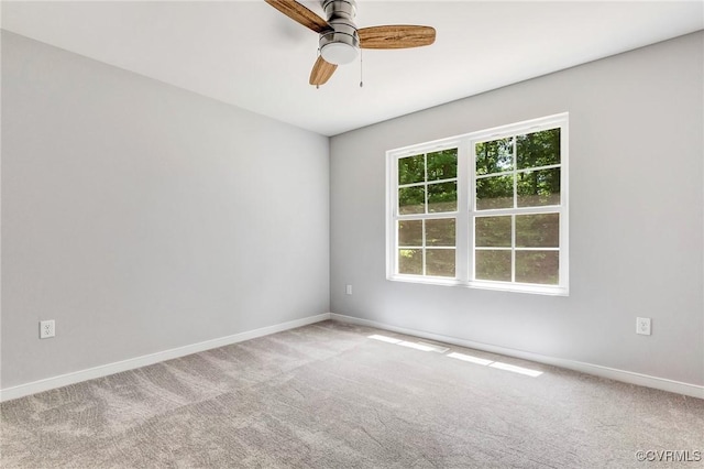 344 Land Or Dr, Ruther Glen, VA 22546 - empty room with carpet and a ceiling fan