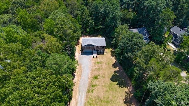 344 Land Or Dr, Ruther Glen, VA 22546 - view from above of property featuring a forest