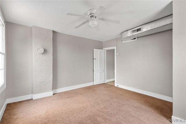 20 S Lombardy St, Richmond, VA 23220 - empty room featuring carpet flooring and ceiling fan