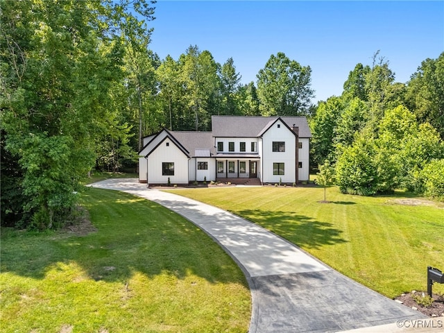 7241 Amarone Way, New Kent, VA 23124 - modern inspired farmhouse with a front yard