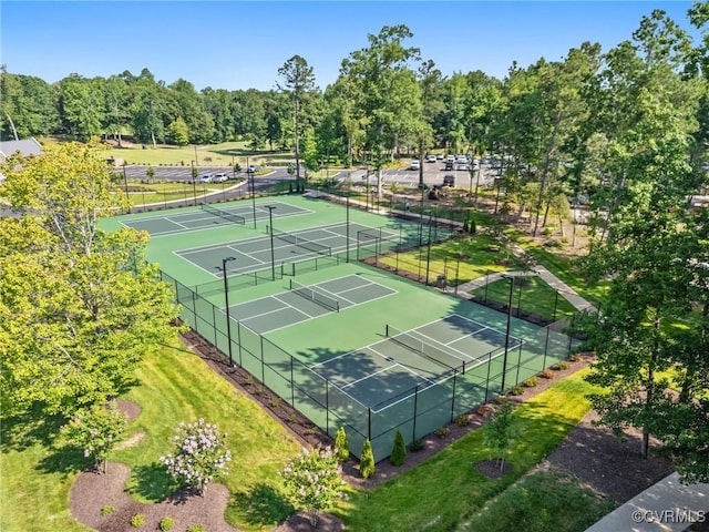 7241 Amarone Way, New Kent, VA 23124 - view of tennis court