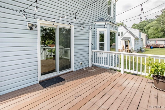 5001 Gention Rd, Chesterfield, VA 23832 - view of wooden terrace
