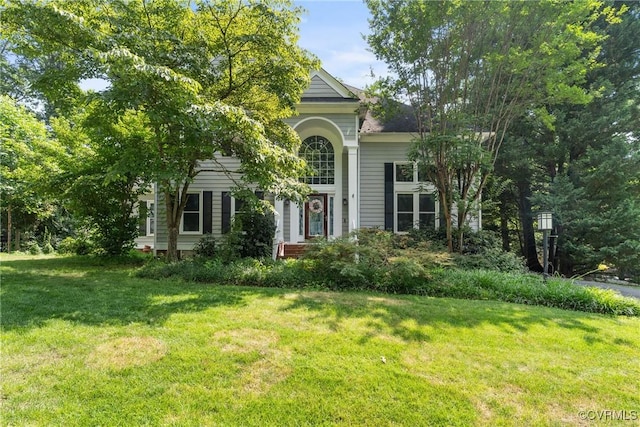 3608 Tyverton Ct, Henrico, VA 23233 - view of front of home with a front yard
