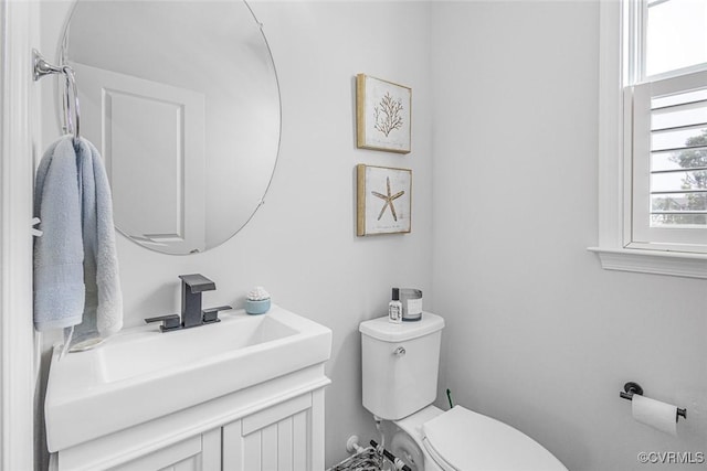 585 Rivanna Hill Rd, Glen Allen, VA 23060 - half bath featuring toilet and vanity