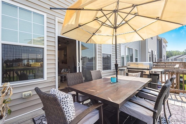 585 Rivanna Hill Rd, Glen Allen, VA 23060 - view of patio with outdoor dining space and area for grilling