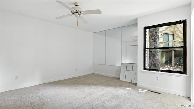 636 Spirea Rd, North Chesterfield, VA 23236 - unfurnished room with carpet flooring and a ceiling fan