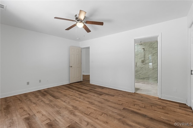 102 Penrith Ct, Williamsburg, VA 23185 - unfurnished room featuring a ceiling fan and wood finished floors