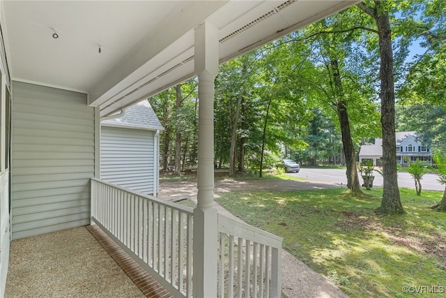 102 Penrith Ct, Williamsburg, VA 23185 - view of porch