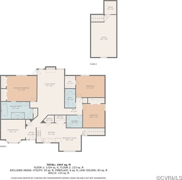 102 Penrith Ct, Williamsburg, VA 23185 - view of property floor plan