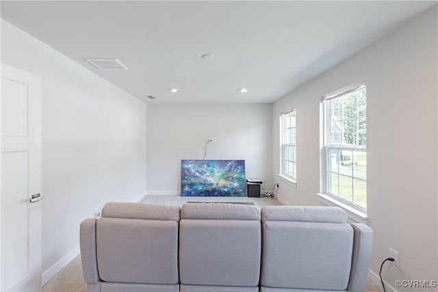14106 Botsford Ave, Chesterfield, VA 23831 - living room featuring baseboards and recessed lighting