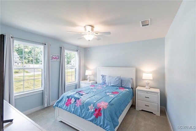14106 Botsford Ave, Chesterfield, VA 23831 - bedroom featuring carpet flooring and a ceiling fan