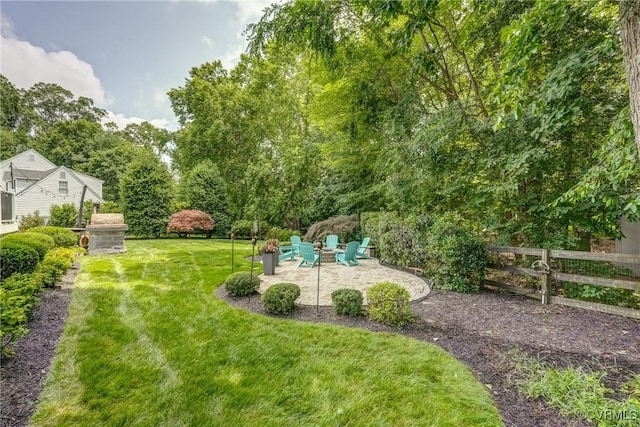 3731 Rivermist Ter, Midlothian, VA 23113 - view of yard featuring a patio area