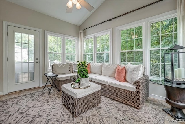 3731 Rivermist Ter, Midlothian, VA 23113 - sunroom / solarium featuring lofted ceiling and french doors