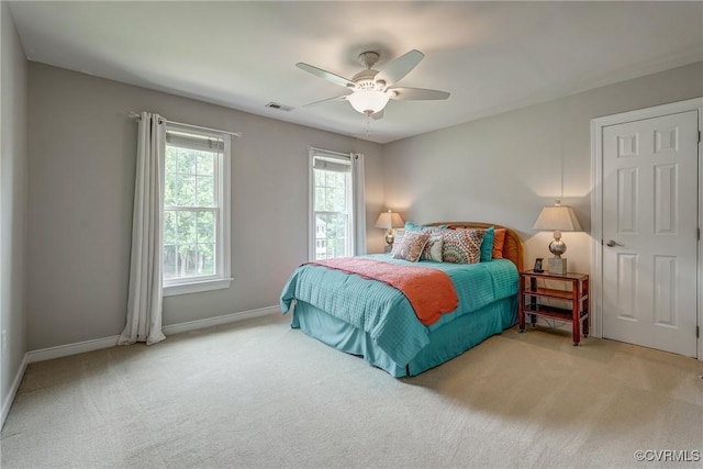 3731 Rivermist Ter, Midlothian, VA 23113 - bedroom featuring carpet and a ceiling fan