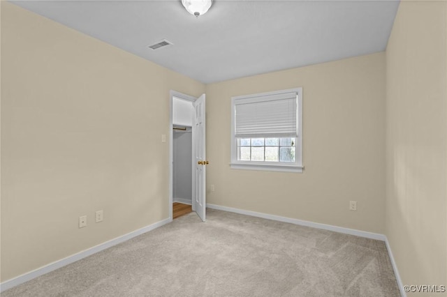 4116 Spring Run Rd, Mechanicsville, VA 23116 - unfurnished bedroom with carpet floors, a spacious closet, and a closet