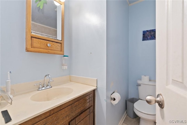 19501 Walker Ave, Chesterfield, VA 23834 - half bathroom with toilet and vanity