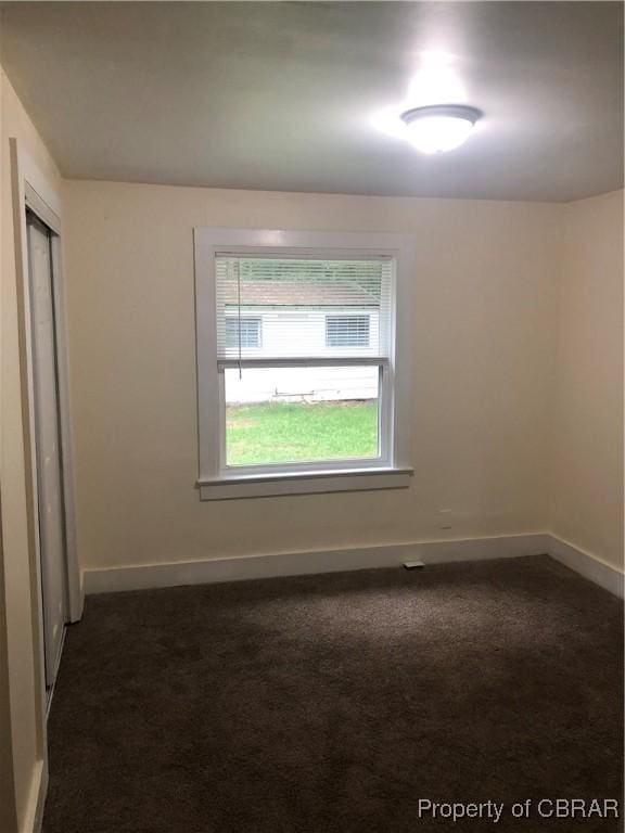 271 Bendall Ln, Mathews, VA 23109 - unfurnished room with dark colored carpet