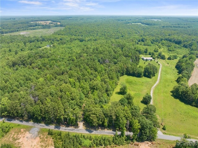4867 Tabscott Rd, Kents Store, VA 23084 - aerial view of a forest
