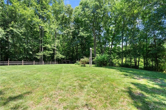 4867 Tabscott Rd, Kents Store, VA 23084 - view of yard with a view of trees