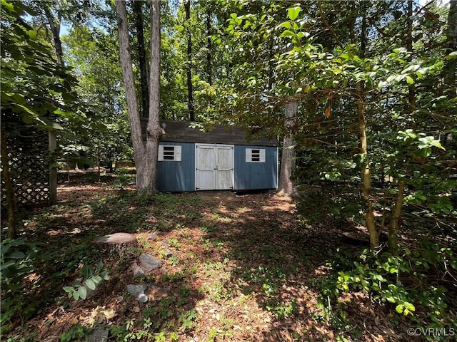 16200 Hunters Ridge Ln, Moseley, VA 23120 - view of shed
