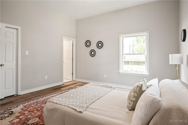 2502 4th Ave, Richmond, VA 23222 - bedroom featuring wood finished floors and baseboards