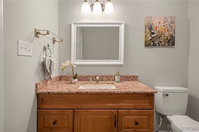 2502 4th Ave, Richmond, VA 23222 - half bathroom with toilet and vanity