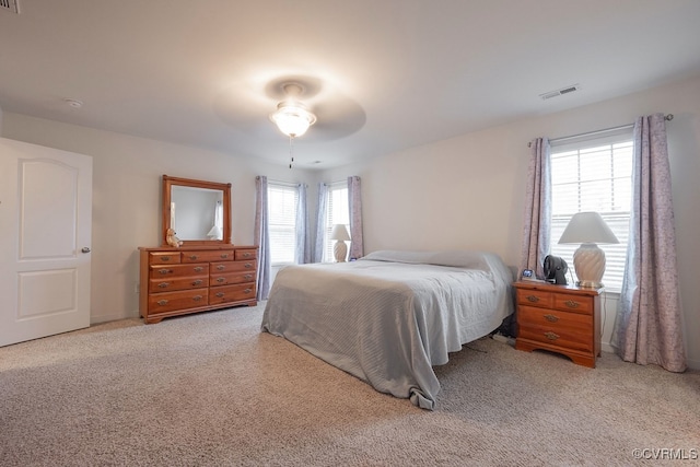 9545 Thornecrest Dr, Mechanicsville, VA 23116 - carpeted bedroom with ceiling fan