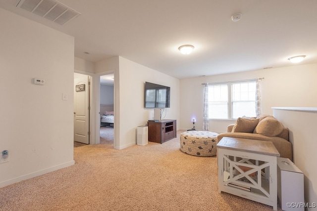 9545 Thornecrest Dr, Mechanicsville, VA 23116 - carpeted living area with baseboards