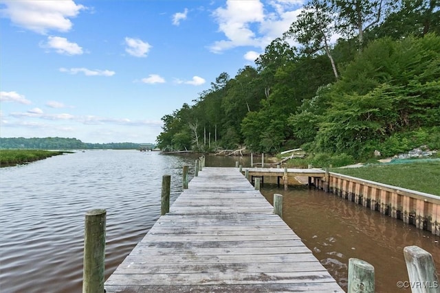 487 Deep Landing Rd, Tappahannock, VA 22560 - dock featuring a water view