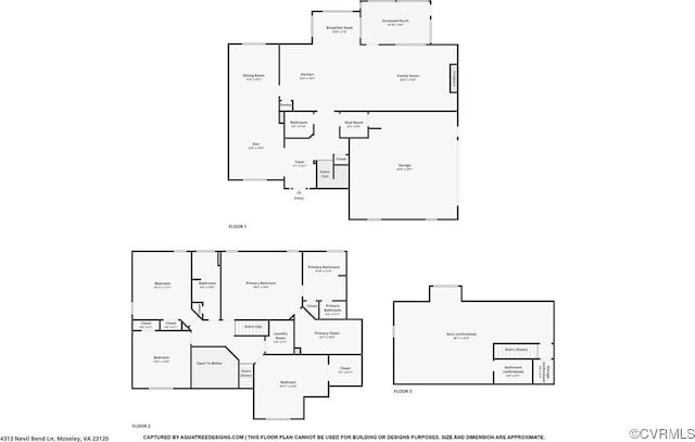 4313 Nevil Bend Turn, Moseley, VA 23120 - view of room layout