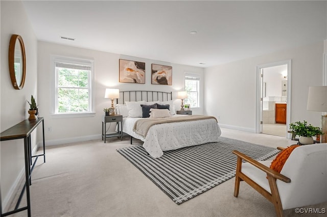 4313 Nevil Bend Turn, Moseley, VA 23120 - bedroom with light carpet and ensuite bathroom