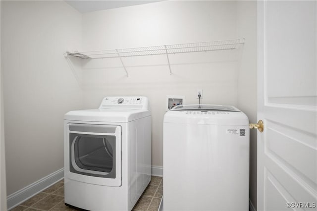 4313 Nevil Bend Turn, Moseley, VA 23120 - laundry area featuring independent washer and dryer and baseboards