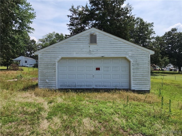 25521 Ferndale Rd, Petersburg, VA 23803 - view of detached garage
