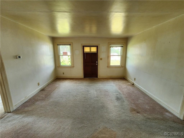 25521 Ferndale Rd, Petersburg, VA 23803 - carpeted entryway with baseboards