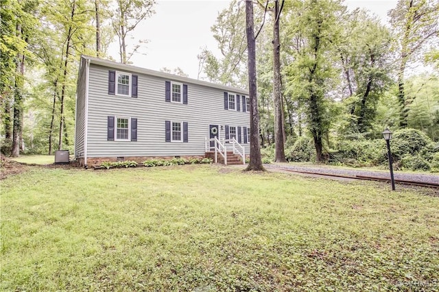 7856 Epic Rd, Midlothian, VA 23235 - colonial inspired home with crawl space and a front yard